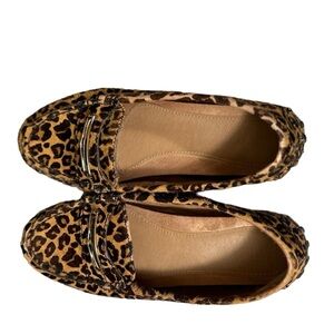 |Vionic| Women’s Animal Print Calf Hair Slip-On Loafers Size 6